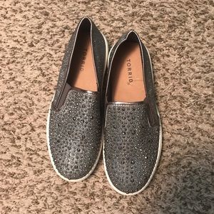Torrid 7.5W Sparkle Slip On Shoes